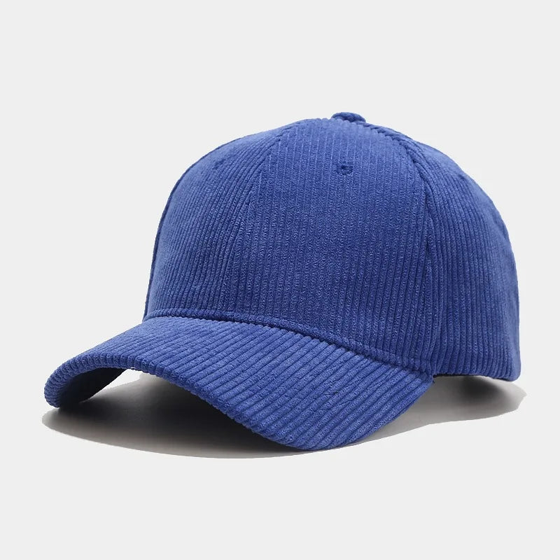Trendy baseballkasket i fløjl - Victoria