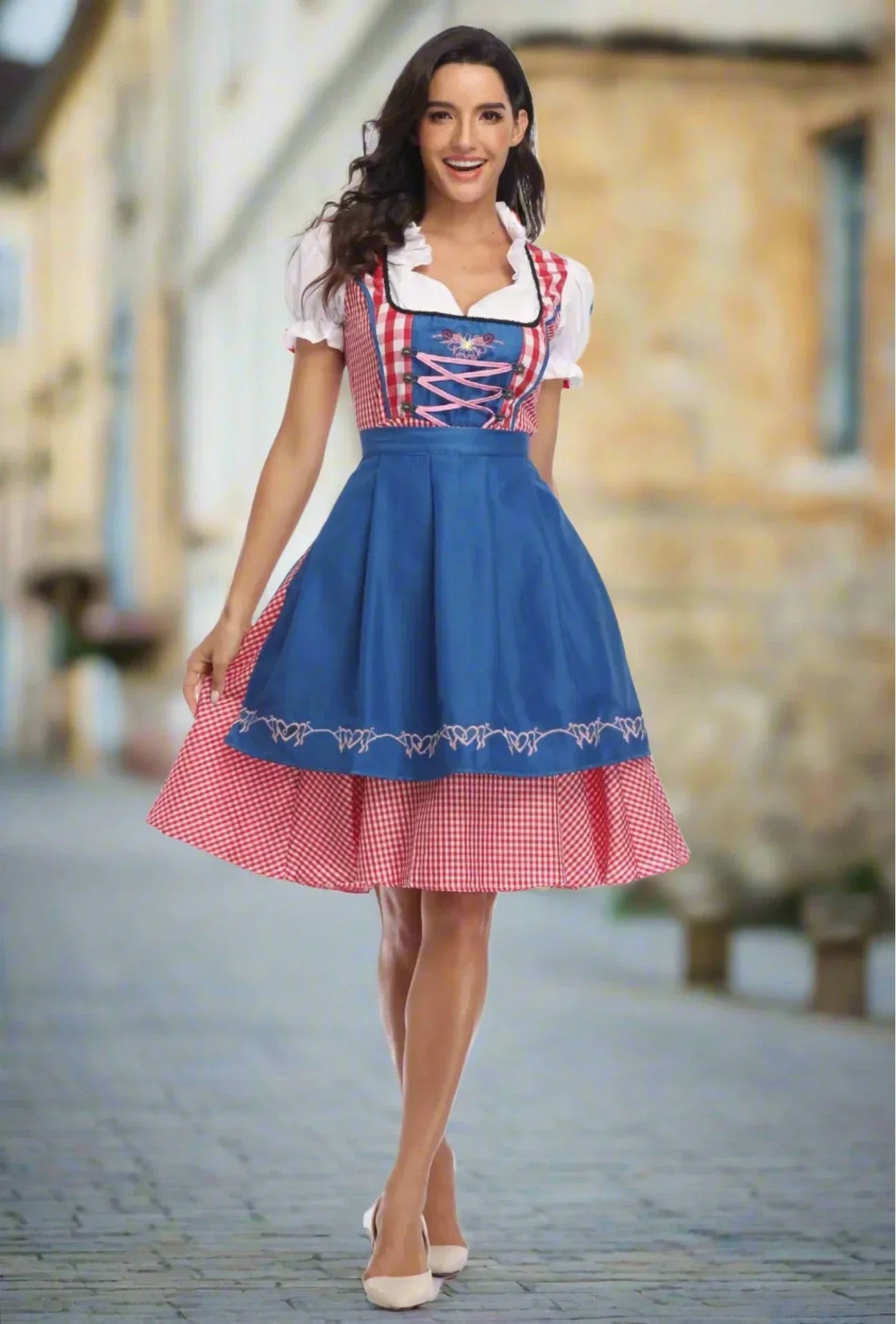 Traditionel Dirndl-kjole til kvinder - Newlyn