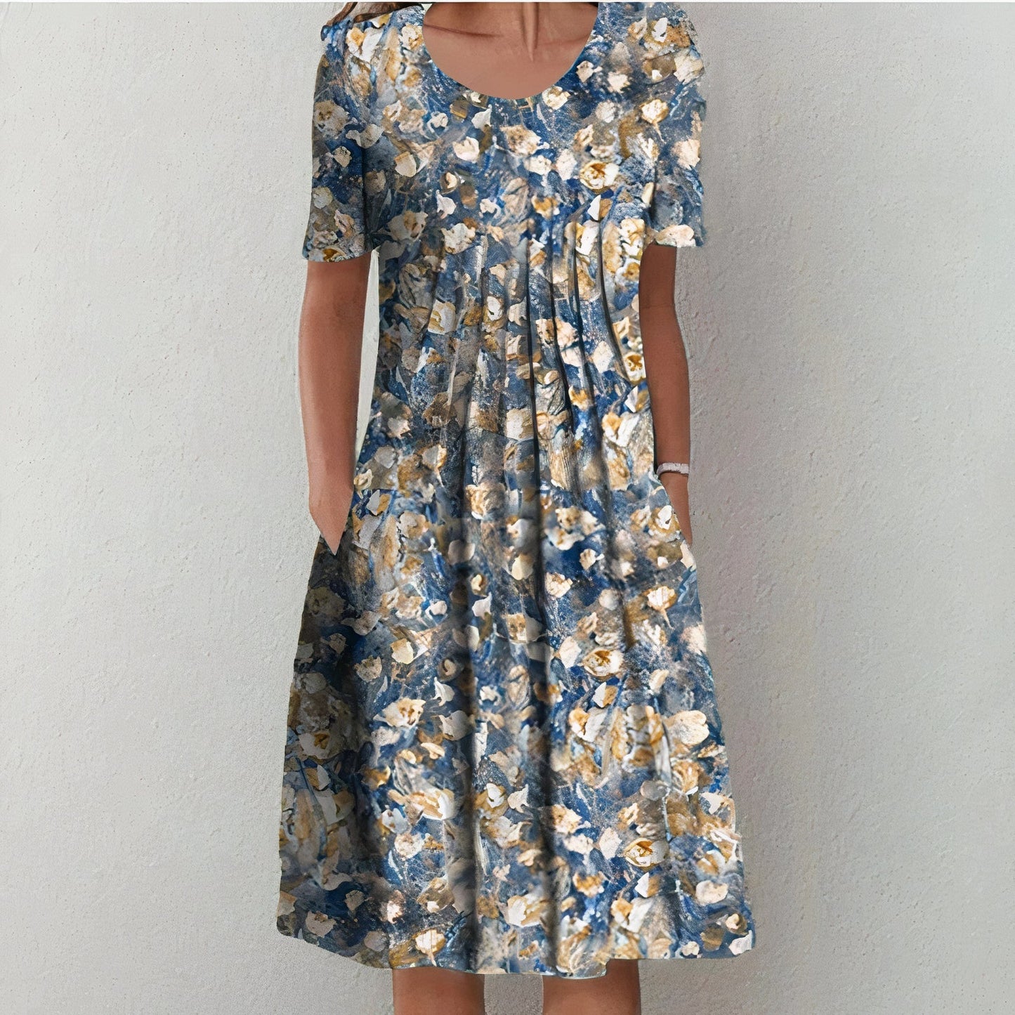 Ulla - Elegant bomuldskjole