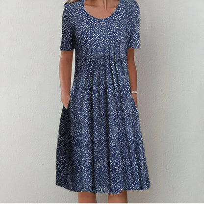 Ulla - Elegant bomuldskjole