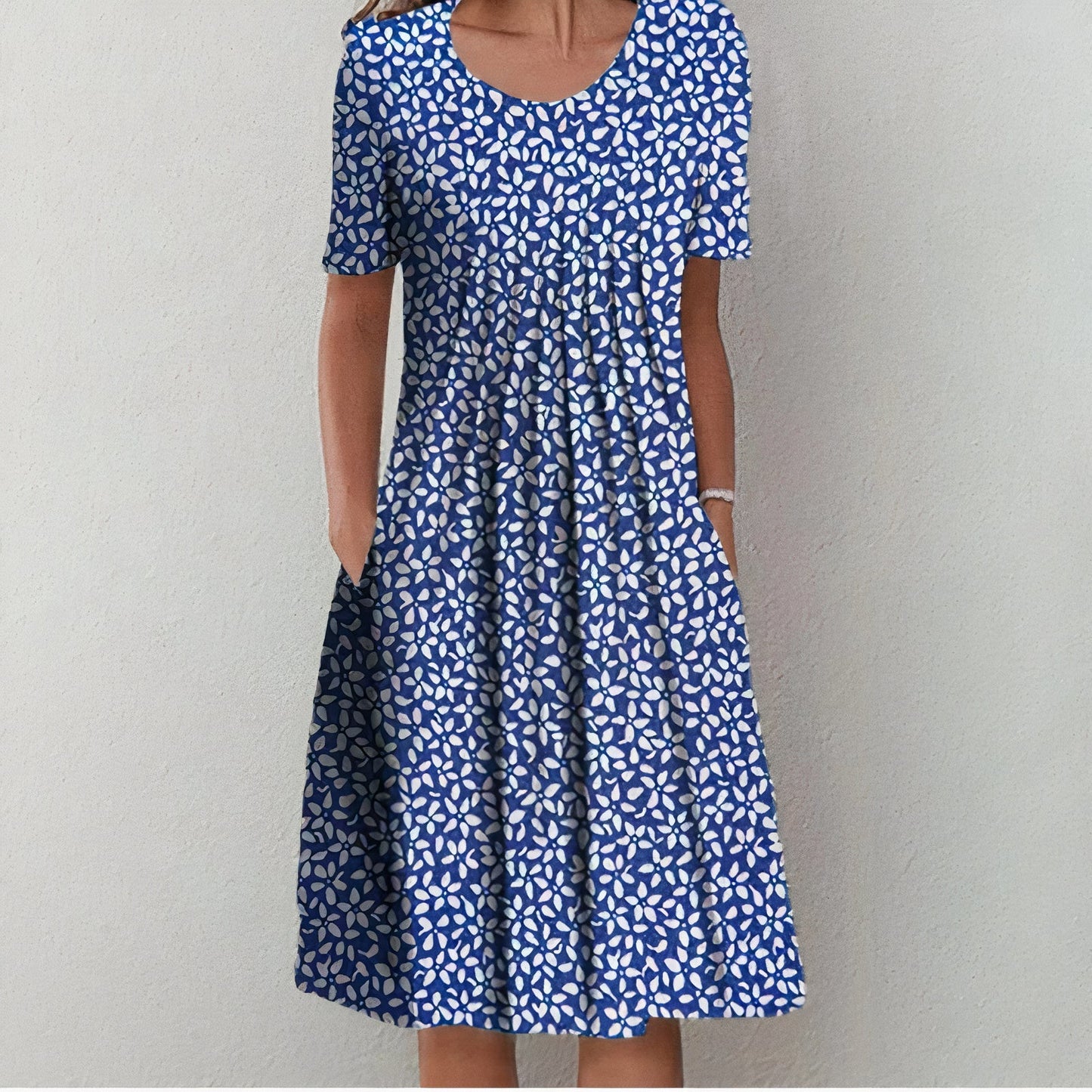 Ulla - Elegant bomuldskjole