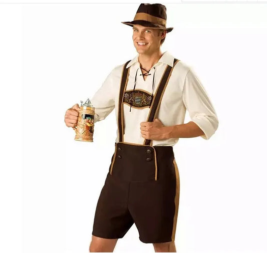 Hansel Oktoberfest bayersk kostume til mænd - Lorin