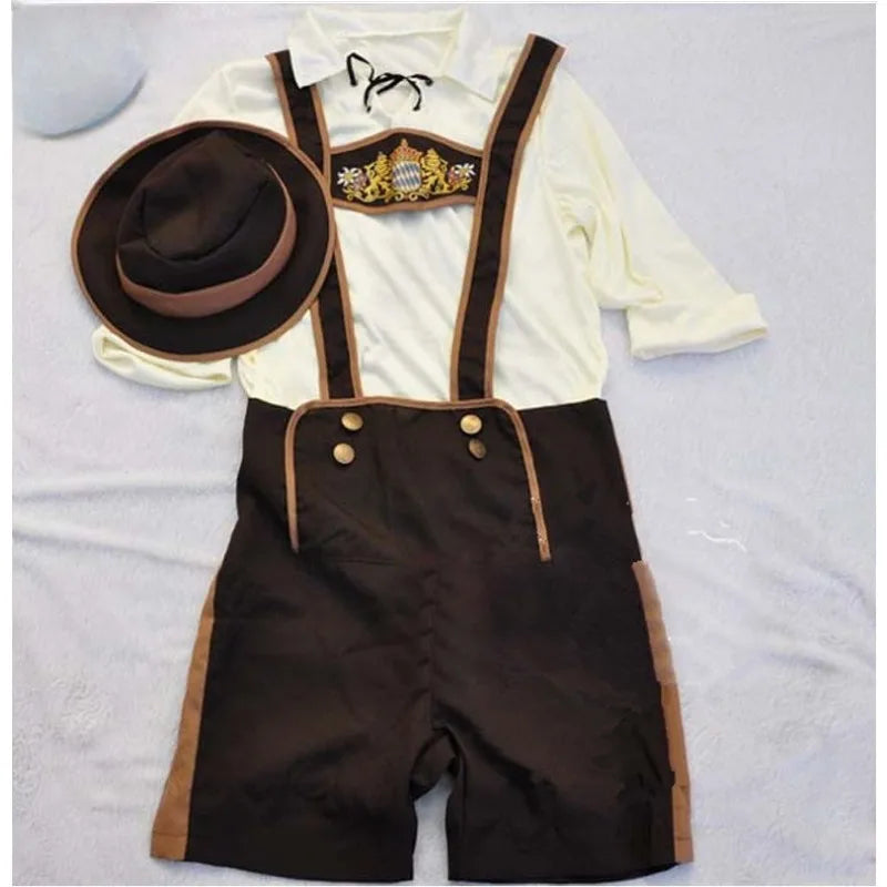 Hansel Oktoberfest bayersk kostume til mænd - Lorin
