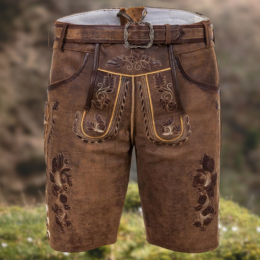 Bold unikke lædershorts til mænd - Quill