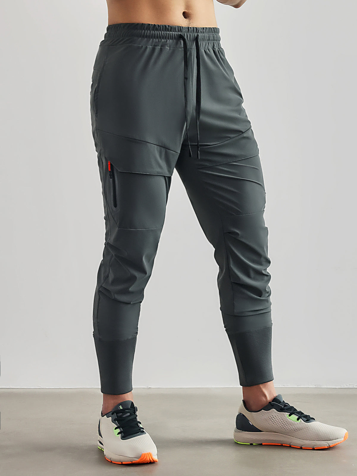 Stay Cool High Rib Cargo Jogger Athletic Trousers til mænd - Birte