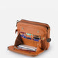 Crossbody-skuldertasker i læder - Scarlet