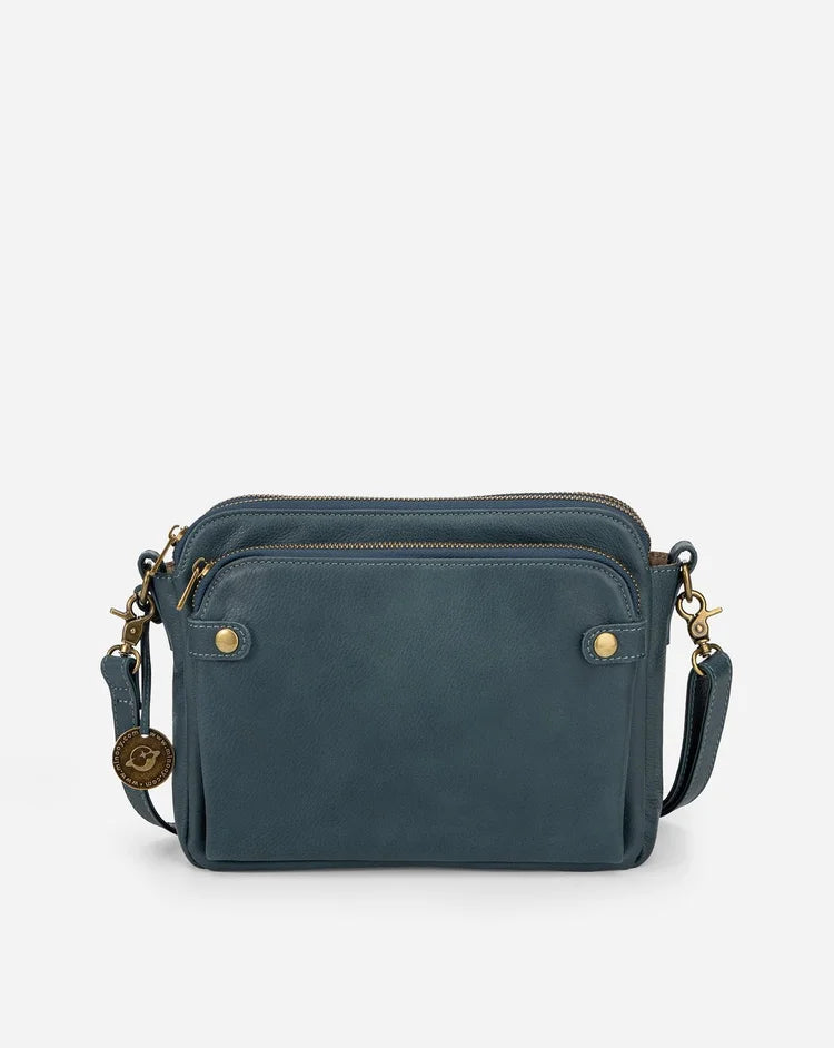 Crossbody-skuldertasker i læder - Scarlet