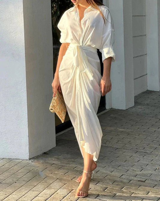 Elegant løs sommerkjole - Kali