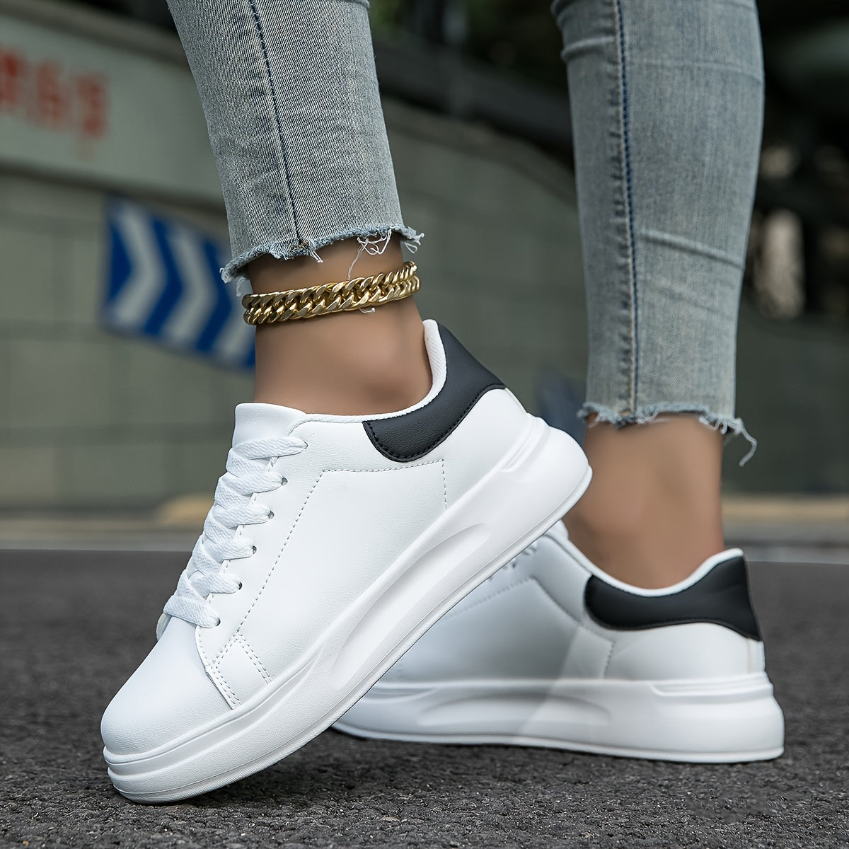 Kvinder Præmie Læder Sneakers - Debera