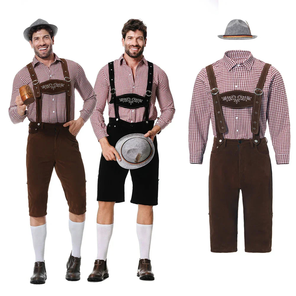 Oktoberfest-lederhosen til mænd - Quon