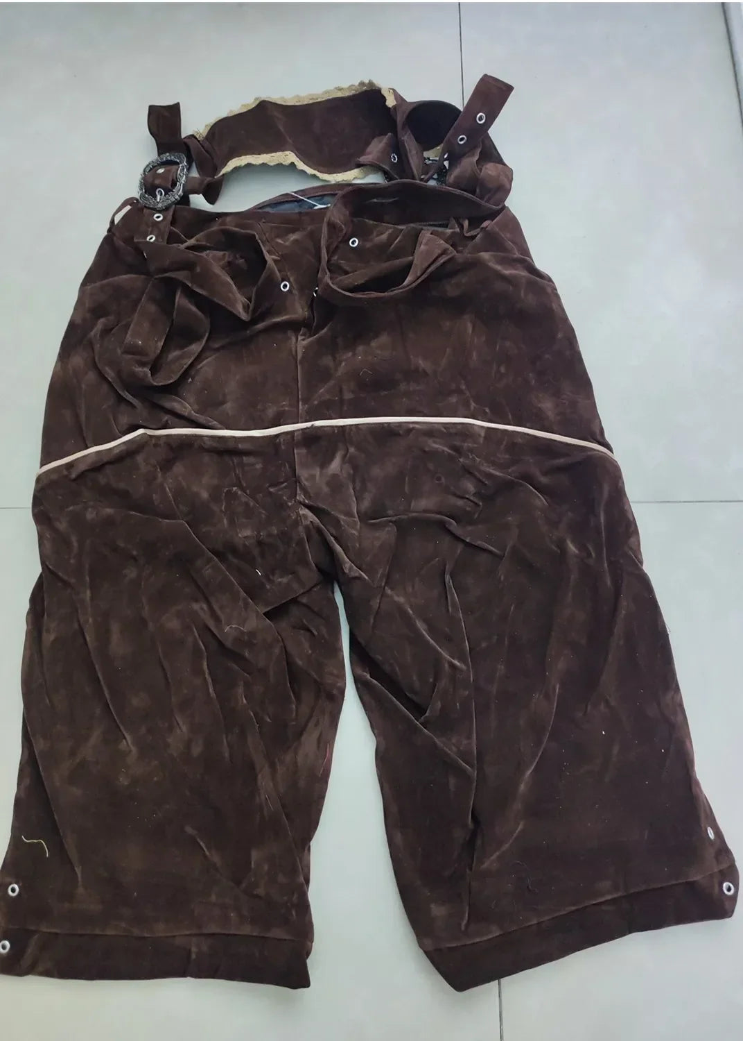 Traditionelle oktoberfest-lederhosen til mænd - Qusai