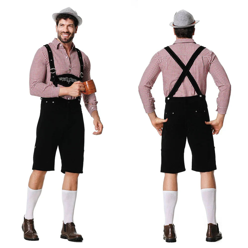 Oktoberfest-lederhosen til mænd - Quon