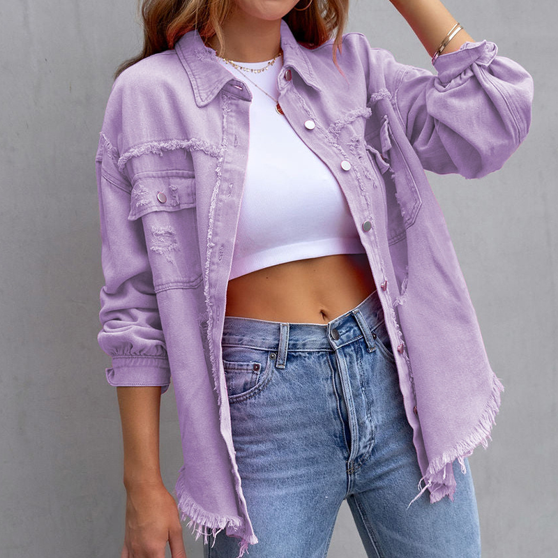 Damer Denim Jakke - Ariana