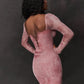 Gannet - Elegant pink kjole til kvinder