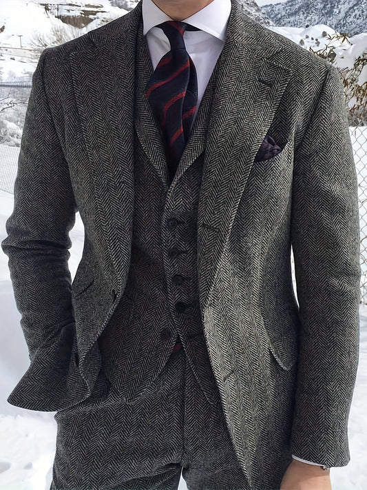 Heritage Tweed Jakkesæt til mænd - Devon