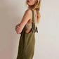 Denim jumpsuit med justerbare stropper - Ariyah