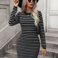 Lisbeth - Stribet Jumper Kjole