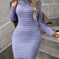 Lisbeth - Stribet Jumper Kjole