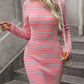 Lisbeth - Stribet Jumper Kjole