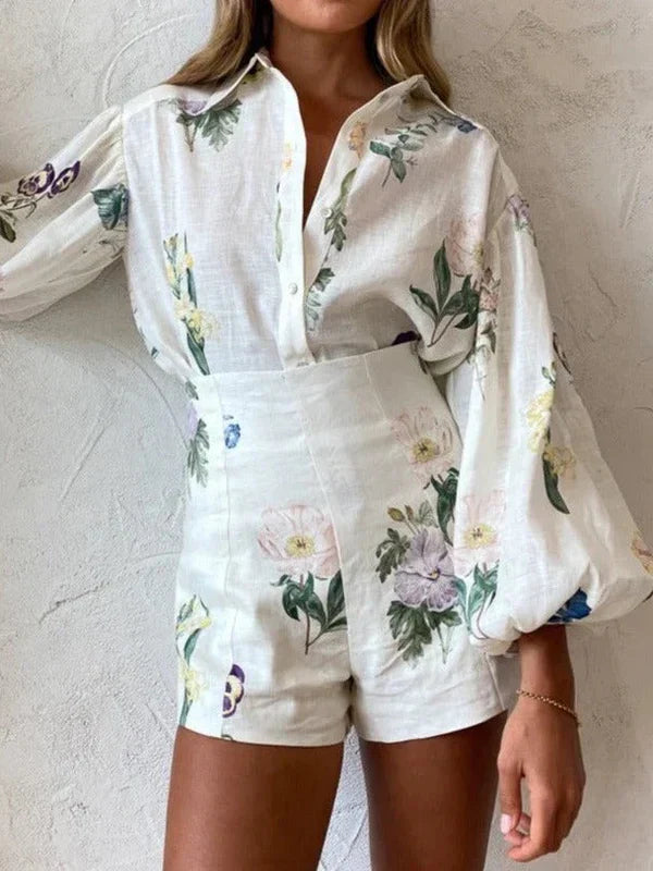 Marianne - Todelt Retro Blomstersæt