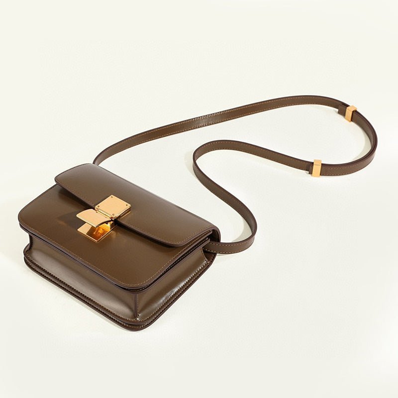 Emma - Klassisk skuldertaske med flap