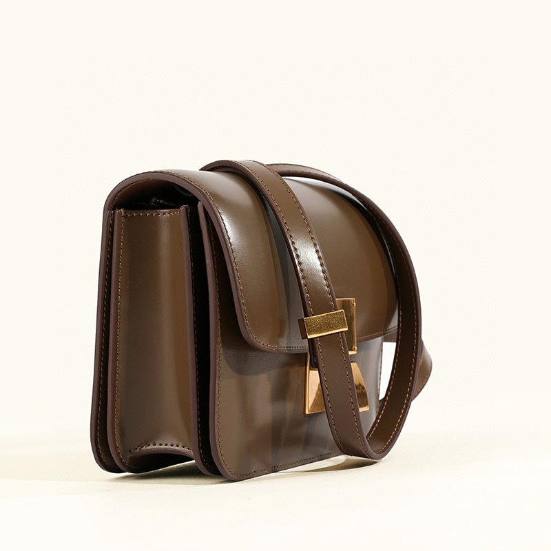 Emma - Klassisk skuldertaske med flap