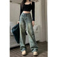 Vintage jeans med brede ben - Brae