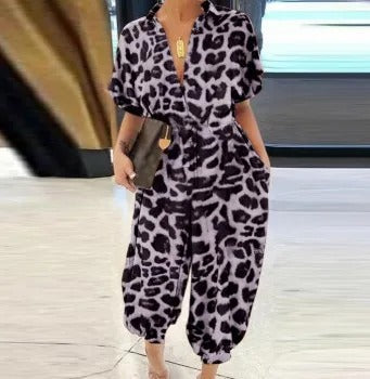 Jumpsuit kvinder med tryk - Angela