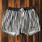 Stribede badeshorts til mænd - Hartwig
