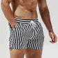 Stribede badeshorts til mænd - Hartwig