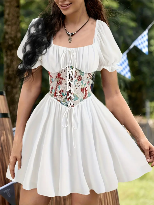 Klassisk oktoberfestkostume til kvinder - Saloviana