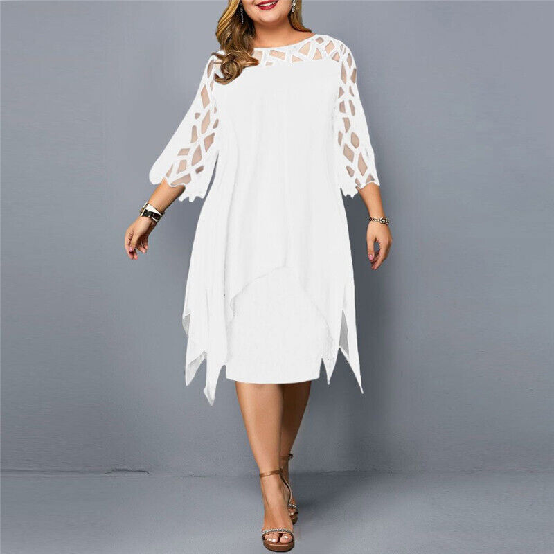 Elegant oversize midikjole - Madilyn