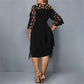Elegant oversize midikjole - Madilyn