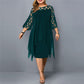 Elegant oversize midikjole - Madilyn