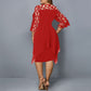 Elegant oversize midikjole - Madilyn