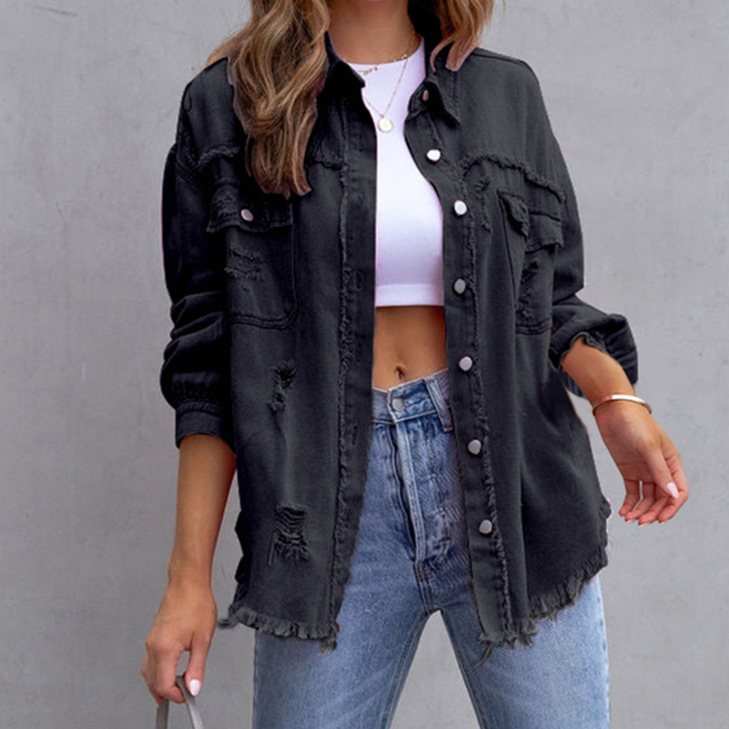 Damer Denim Jakke - Ariana