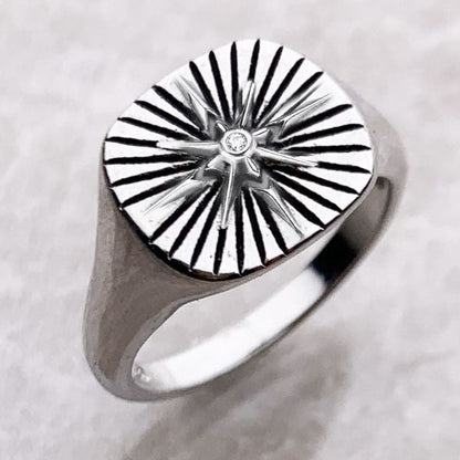 Sterlingsølv Signetring - Nicolet