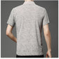 Poloshirt med tryk i italiensk stil - Navi