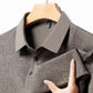 Poloshirt med tryk i italiensk stil - Navi