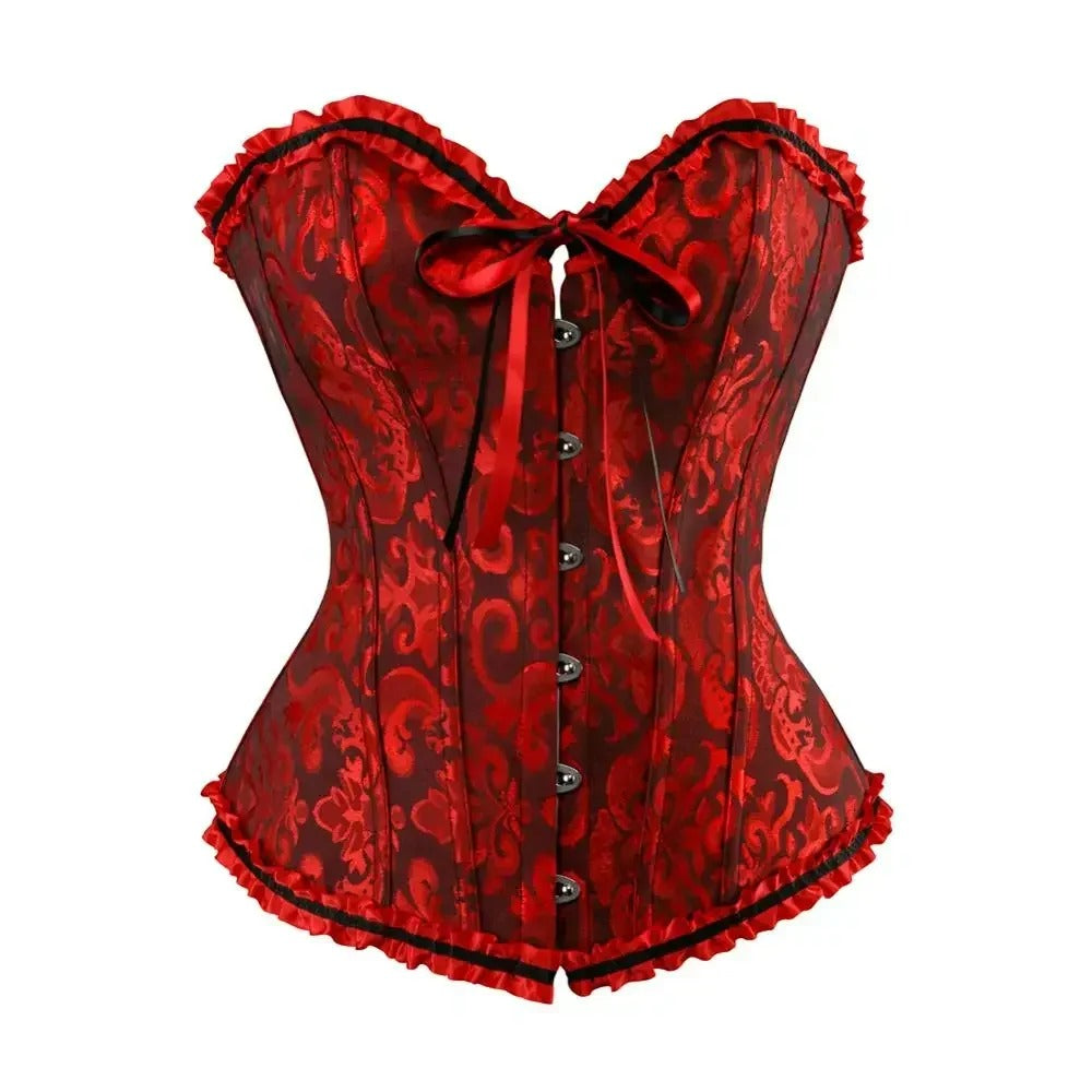 Stilfuldt bowknot Bustier-korset til kvinder - Fenella