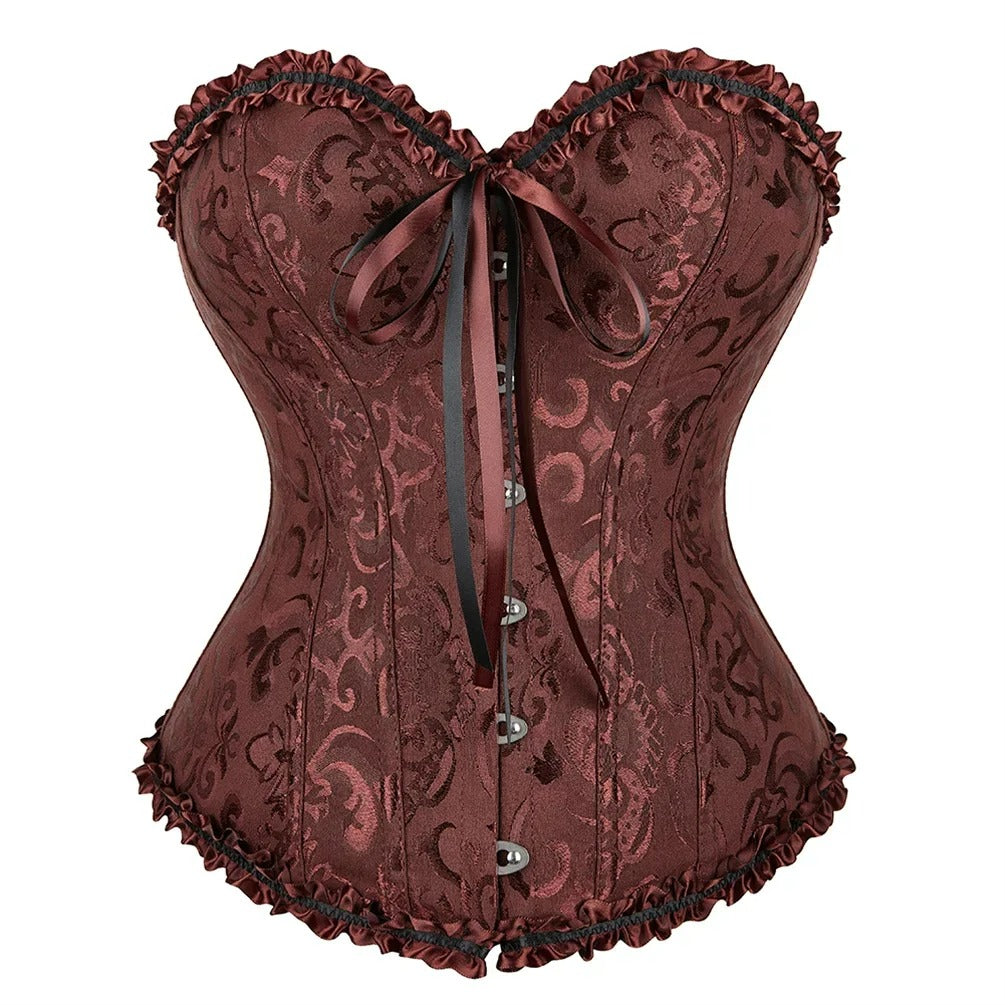 Stilfuldt bowknot Bustier-korset til kvinder - Fenella