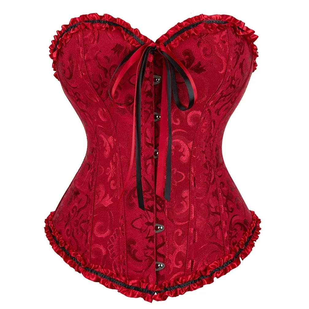 Stilfuldt bowknot Bustier-korset til kvinder - Fenella