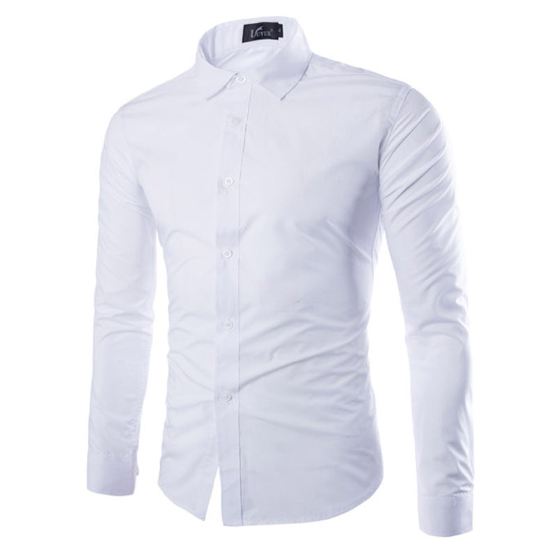 Slim Fit-skjorte til mænd - Evan